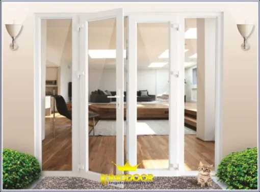Cửa nhựa lõi thép-cửa chính