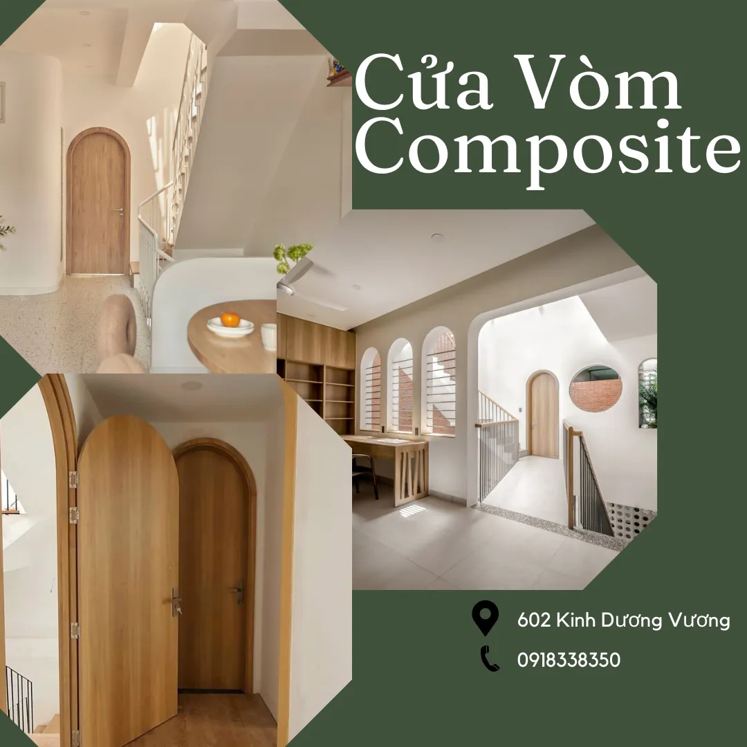 Cửa Vòm Composite Tại Bình Dương | Dự Án Villa Part