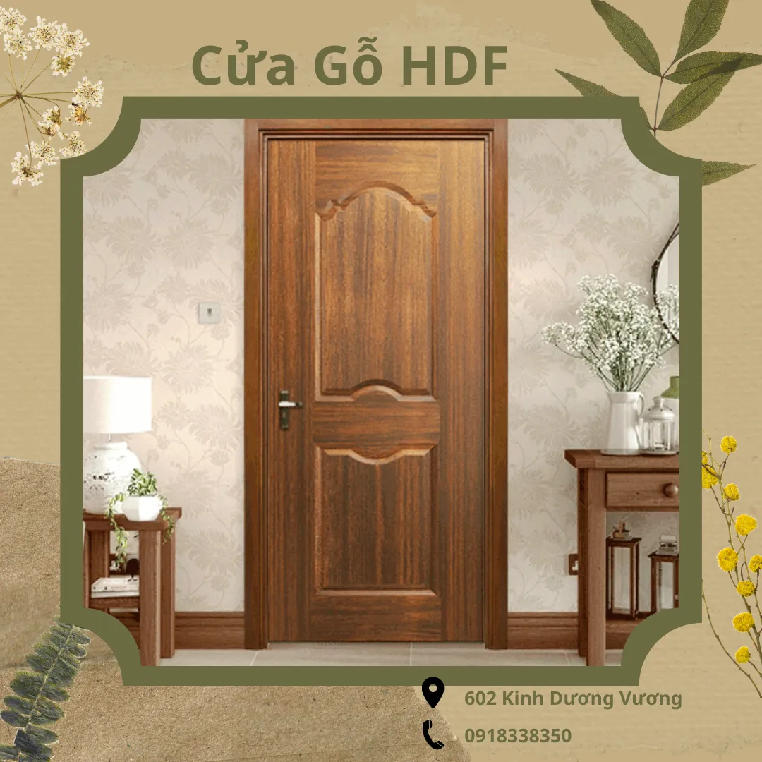 Cửa Gỗ HDF Tại Tiền Giang | Dự Án Miền Tây