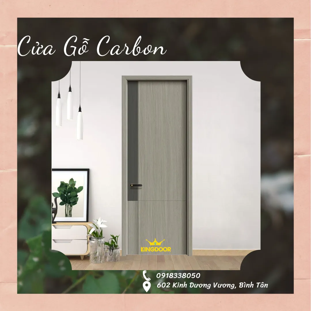 Cửa Gỗ Carbon Chống Ẩm | Mẫu Cửa 2024