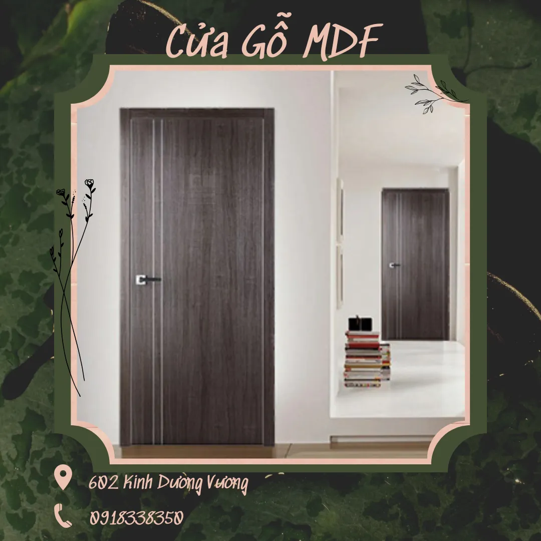 Cửa Gỗ MDF Tại Hùng Vương | Dự Án Tại Quận 6